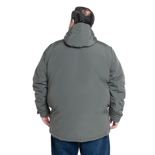 Chaqueta Hombre Larga Verde Olivo Gorro Ajustable - Sensez