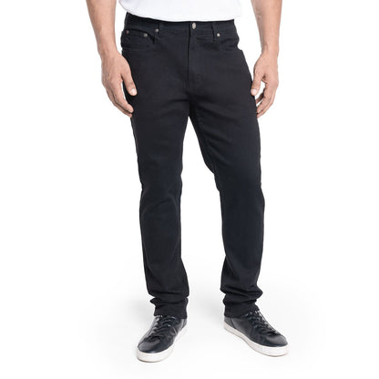 Pantalón Hombre Jeans Negro Spandex Slim Fit KT - Sensez