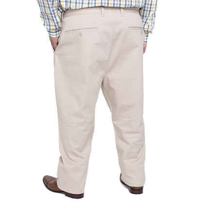 Pantalon Hombre Gabardina Slim Fit Beige Claro - Sensez