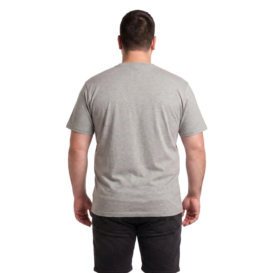 Polera Hombre Diseño Frontal Melange