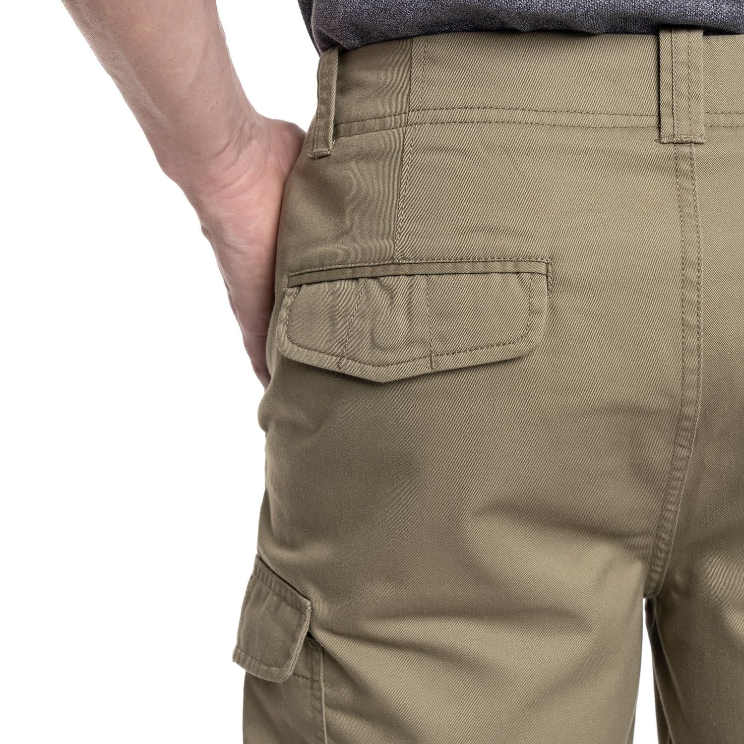 Bermuda Hombre Cargo Verde Musgo KT - Sensez