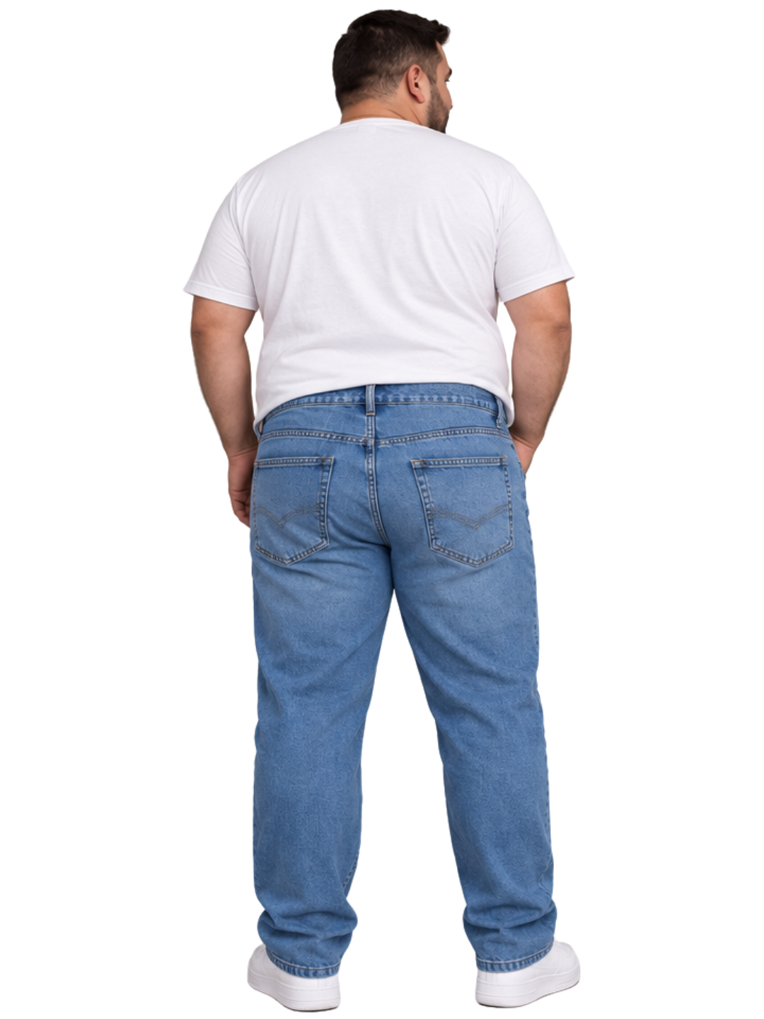 Pantalon Hombre Jeans Spandex Regular Fit KT