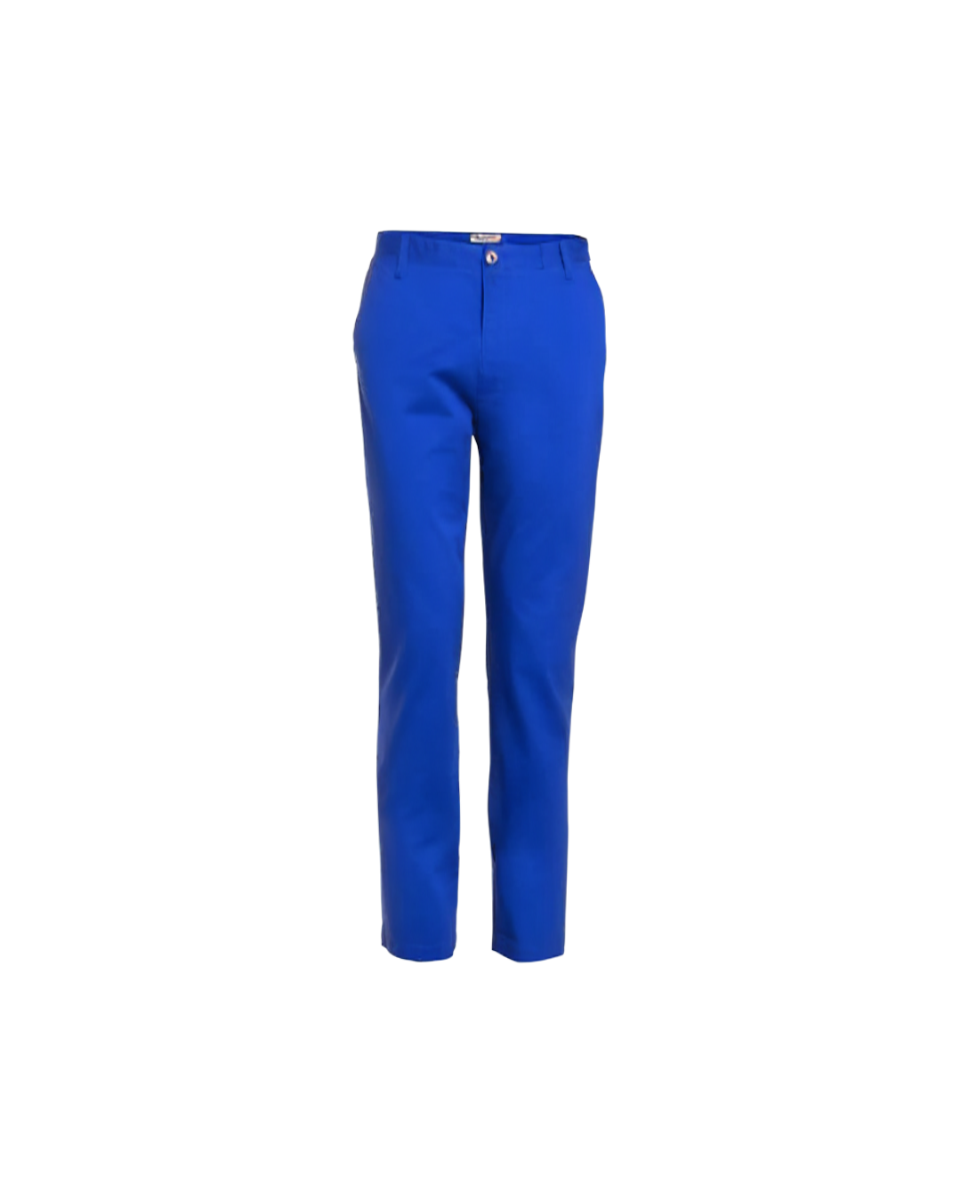 Pantalon Hombre Gabardina Regular Fit Azul Rey