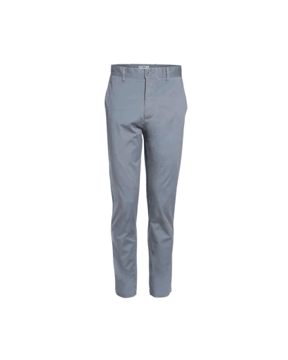 Pantalon Hombre Gabardina Slim Fit Gris Claro - Sensez