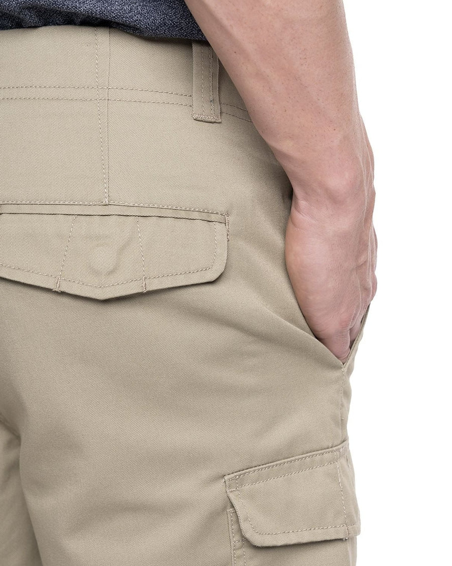 Bermuda Hombre Cargo Beige KT · foto 3