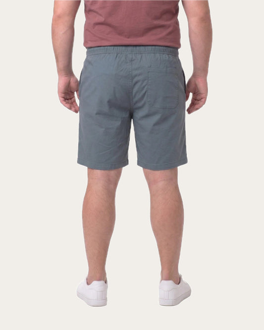Bermuda Hombre Jogger Azul Piedra