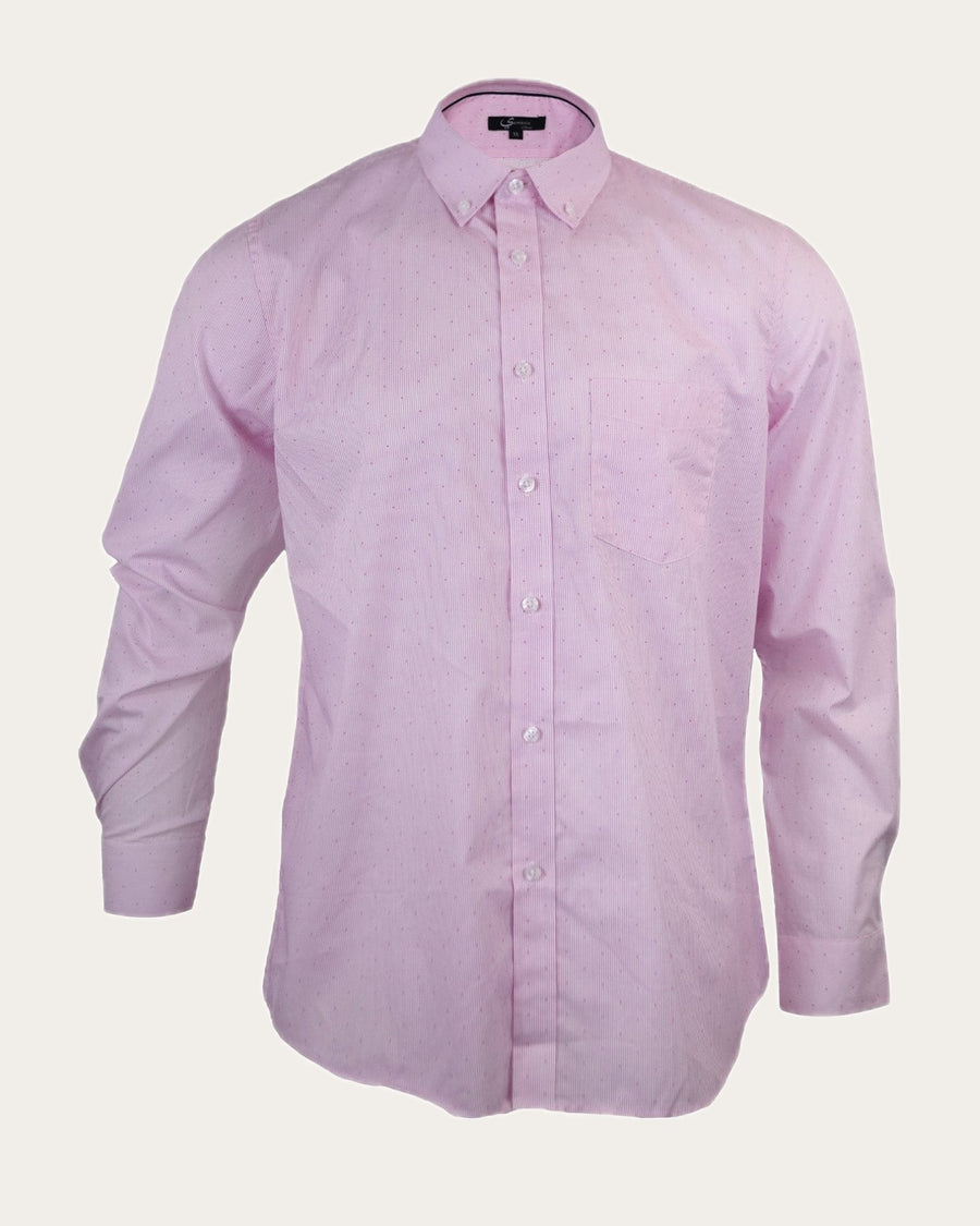 Camisa Hombre Alfaro Sport Rosado Sin Bolsillo · foto 5