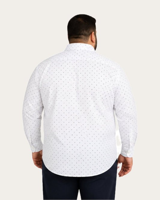 Camisa Hombre Greco Sport Blanco Sin bolsillo