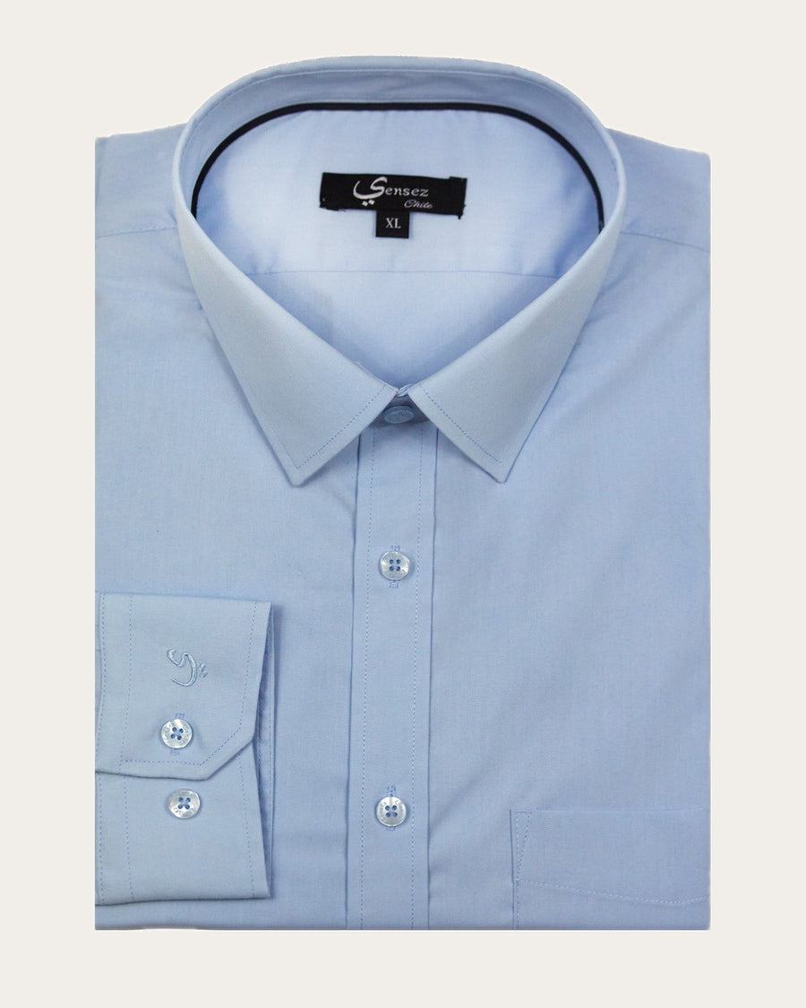 Camisa Hombre Trevira Celeste · foto 1