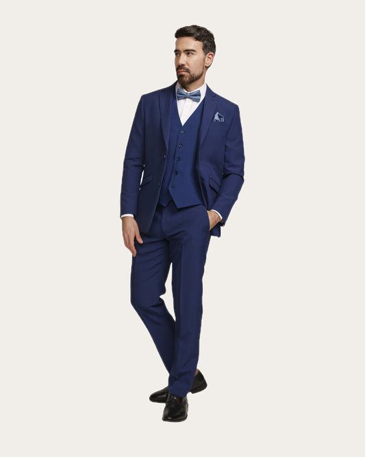 Traje Hombre Azul Cobalto Minimat FL