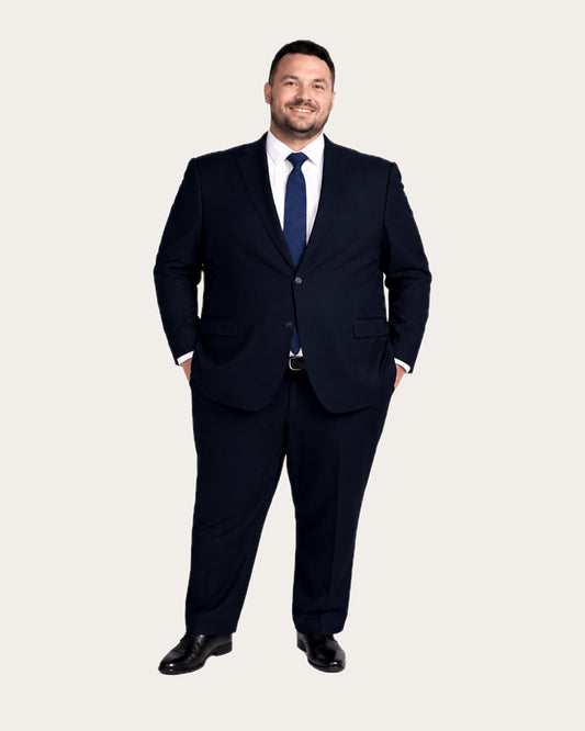 Traje Hombre Clásico Azul Marino FL