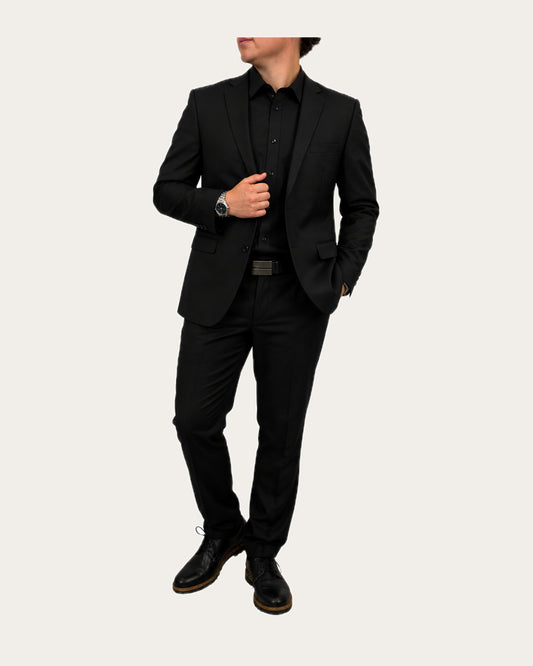 Traje Hombre Negro OM
